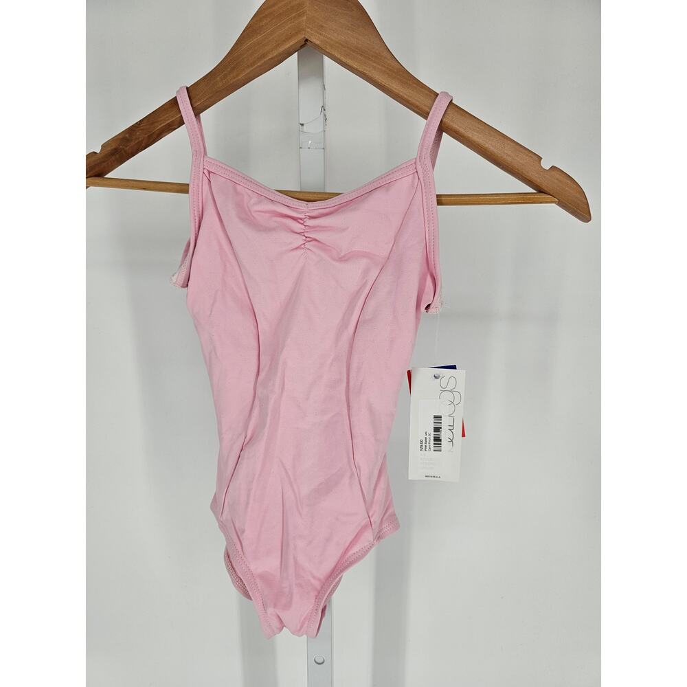 Baltogs Girls Sz S Tank Ballet Dance Leotard Light Pink NEW